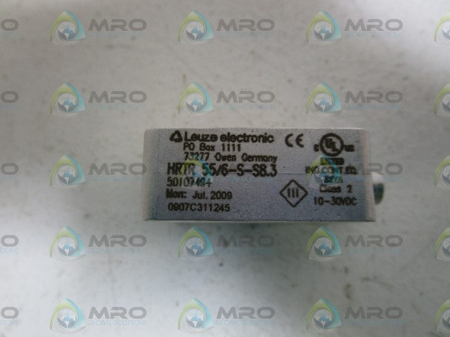 LEUZE ELECTRONIC HRTR 55/6-S-S8.3 PHOTOELECTRIC SENSOR *NEW NO BOX*