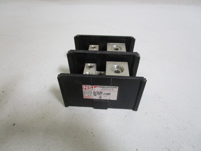 LOT OF 2 NSI POWER BLOCK AL-R1-M4 *NEW NO BOX*