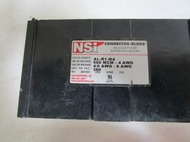 LOT OF 2 NSI POWER BLOCK AL-R1-M4 *NEW NO BOX*
