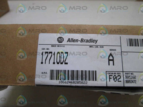 ALLEN BRADLEY 1771-ODZ SER. A  NSMP
