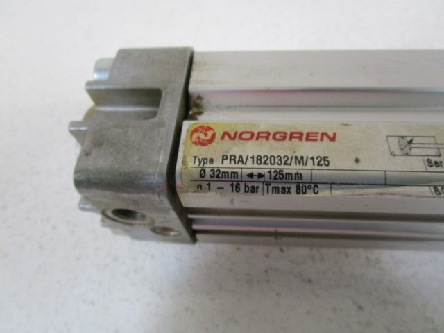 NORGREN CYLINDER PRA/182032/M/125 *USED*