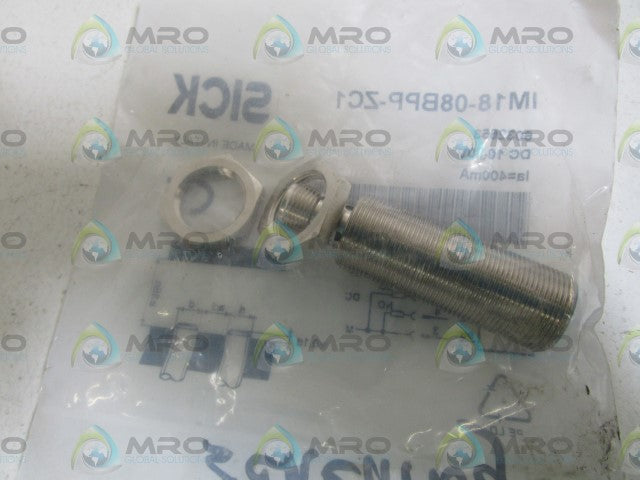 SICK PROXIMITY SENSOR IM18-08BPP-ZC1 *NEW IN FACTORY BAG*