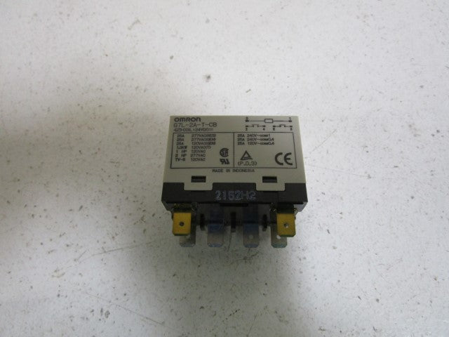 LOT OF 2 OMRON POWER RELAY G7L-2A-T-CB *NEW NO BOX*