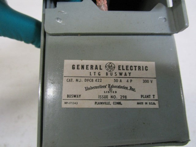 GENERAL ELECTRIC FEED-IN BOX DFCB422 *USED*
