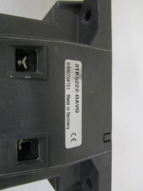 SIEMENS 3TK5222-0AV0 CONTACTOR *USED*