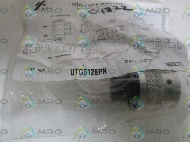 BURNDY CONNECTOR PLUG UTG6128PN * NEW IN BAG *