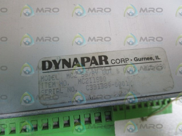 DYNAPAR COUNTER MC211S00 * USED *