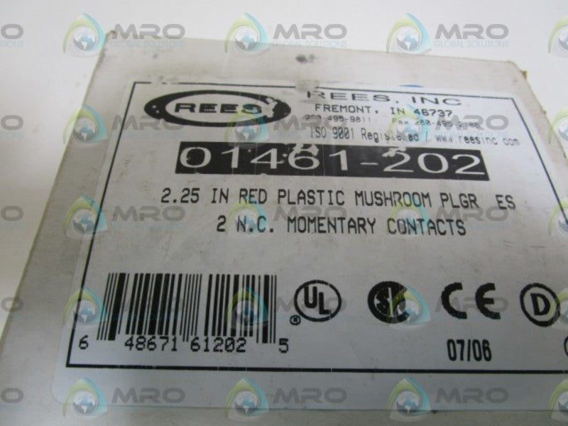 REES PUSHBUTTON 01461-202 *NEW IN BOX*