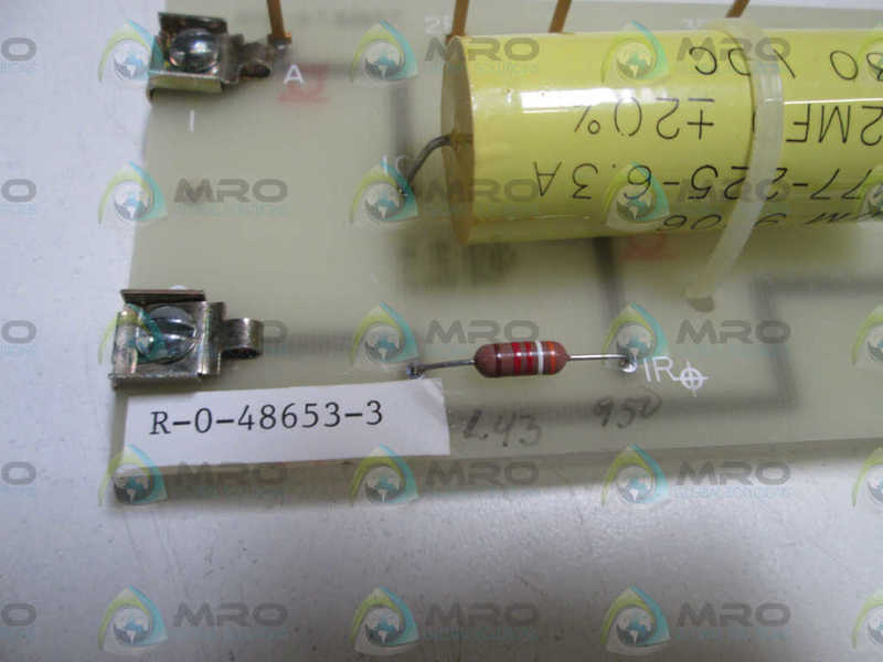 RELIANCE ELECTRIC PC BOARD 0-48653-3 *USED*