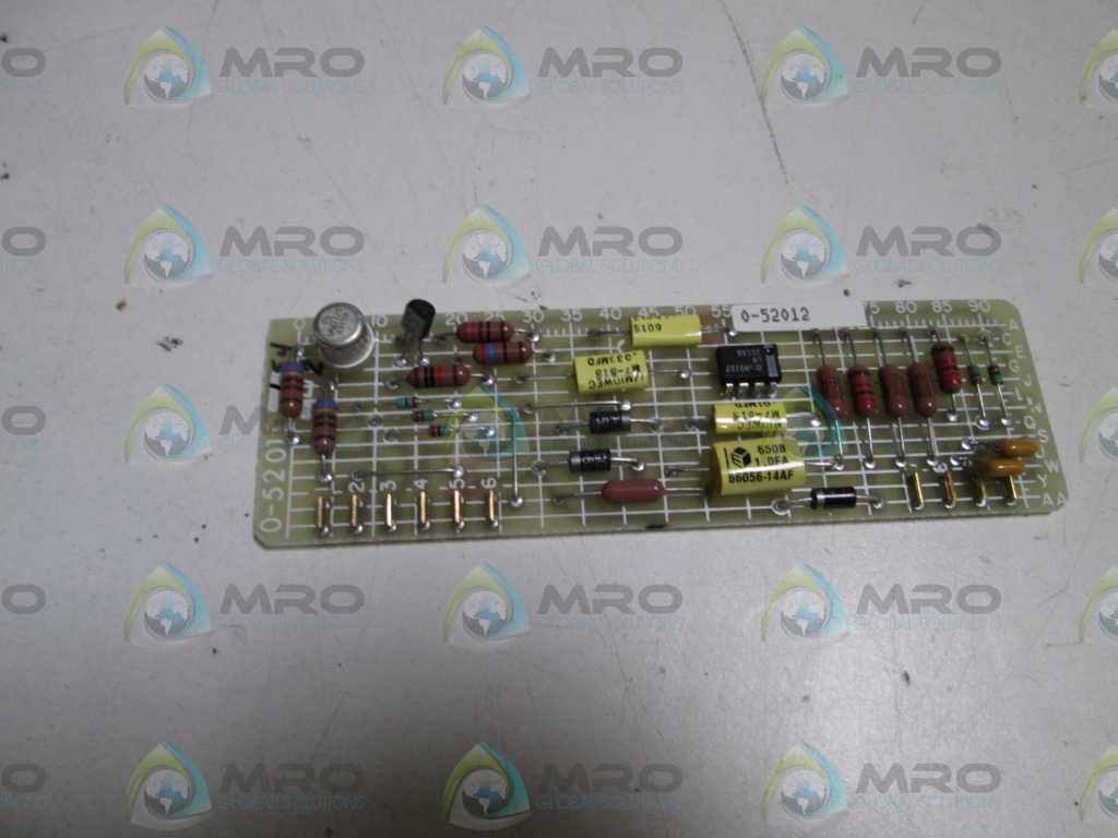 RELIANCE ELECTRIC DRIVER BOARD 0-52012 *USED*