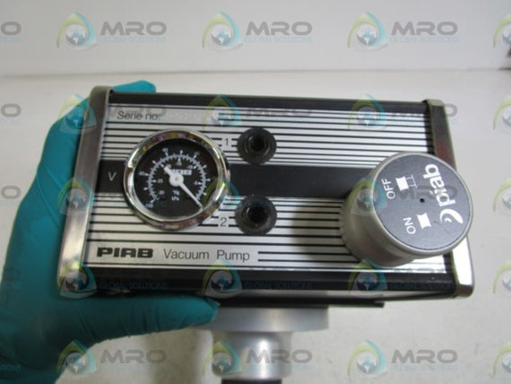 PIAB VACUUM PUMP MLL200 *USED*
