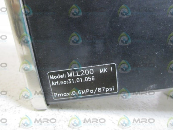 PIAB VACUUM PUMP MLL200 *USED*