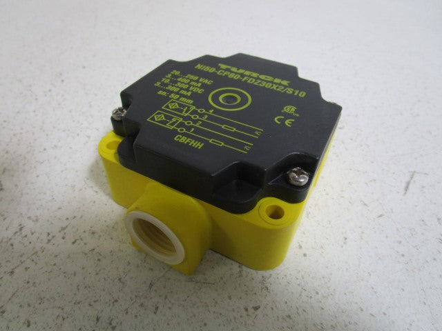 TURCK PROXIMITY SENSOR Ni50-CP80-FDZ30X2/S10 *NEW NO BOX*