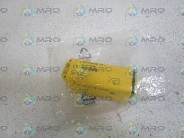 TURCK Ni20-CP40-FZ3X2/S10 PROXIMITY SWITCH *NEW IN FACTORY BAG*