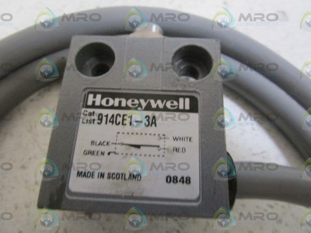 HONEYWELL 914CE1-3A LIMIT SWITCH *USED*