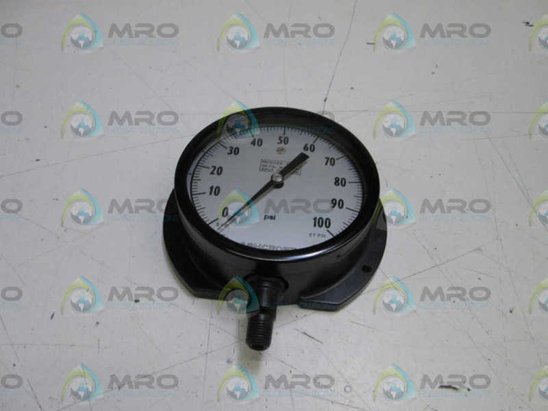 ASHCROFT 451010A02L-3-27#0-100# PRESSURE GAUGE 3-27PSI 0-100PSI  NSMP