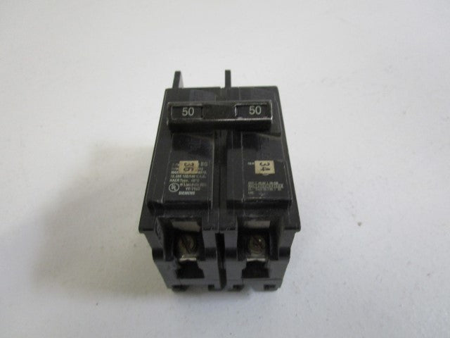 SIEMENS BQ2B050 CIRCUIT BREAKER 50A *USED*