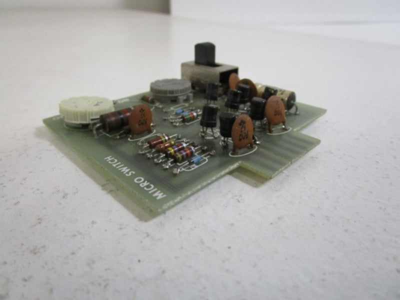 MICRO SWITCH LOG5 ANALOG CARD PLUG-IN *USED*
