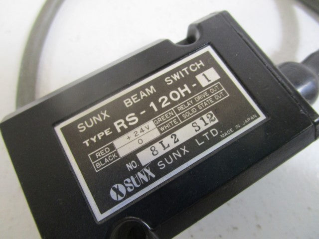 SUNX BEAM SWITCH RS-120H-1 *USED*