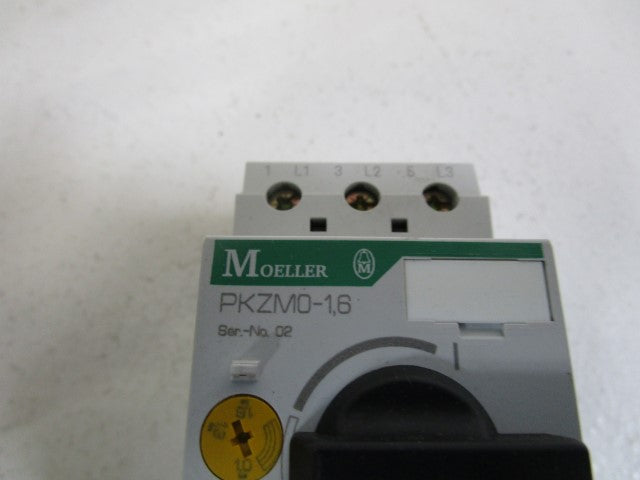 KLOCKNER MOELLER PKZM0-1,6 MANUAL MOTOR 1.0-1.6A (AS PICTURED) *NEW IN BOX*