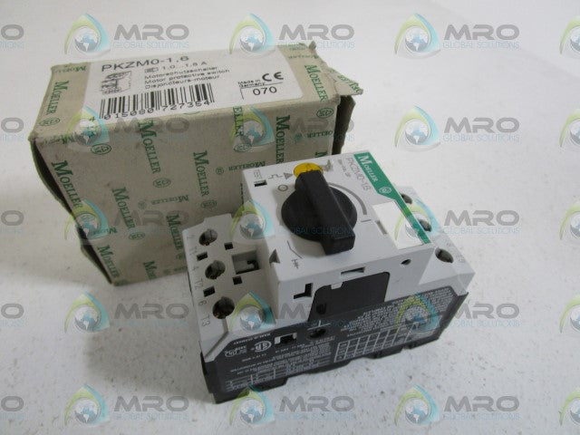 KLOCKNER MOELLER PKZM0-1,6 MANUAL MOTOR 1.0-1.6A (AS PICTURED) *NEW IN BOX*