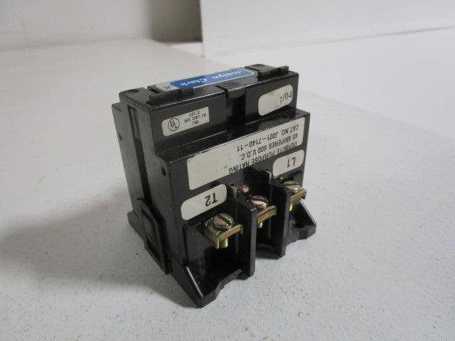 JOSLYN CLARK CONTACTOR J001-7140-11 *USED*