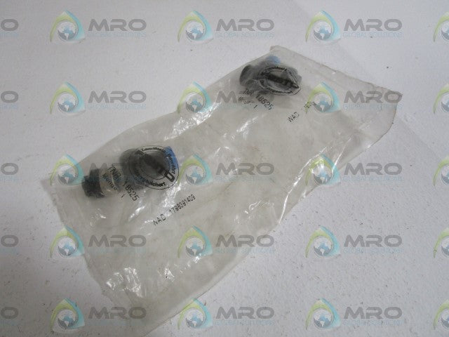LOT OF 2 FESTO PLUG SOCKET 18525 *NEW IN FACTORY BAG*
