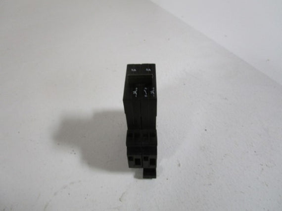 E-T-A CIRCUIT BREAKER 5A 2210-T220-K0M1-H231 * USED *