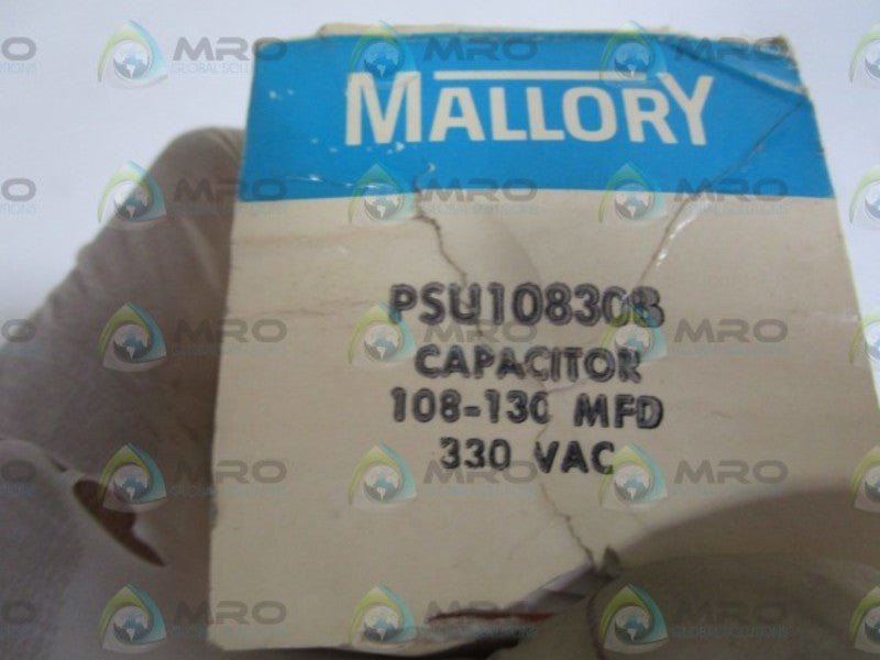 MALLORY CAPACITOR PSU10830B *NEW IN BOX*