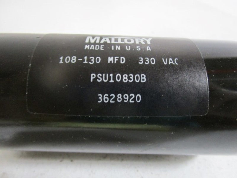 MALLORY CAPACITOR PSU10830B *NEW IN BOX*