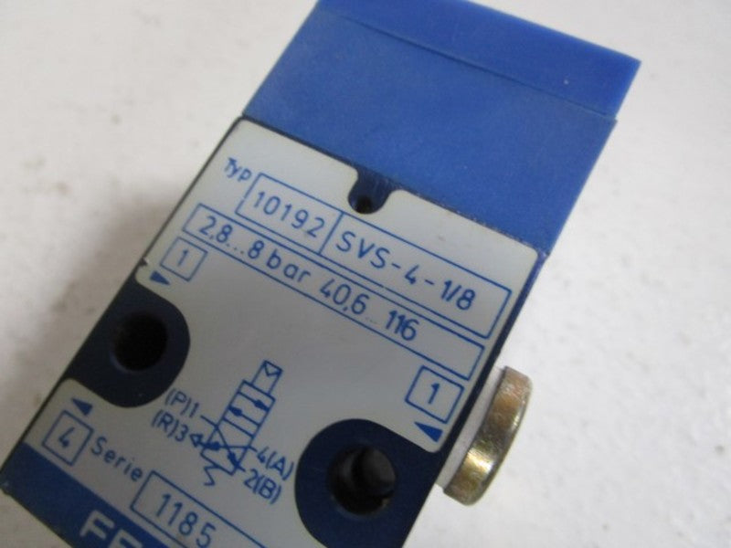 FESTO SVS-4-1/8 NSNP