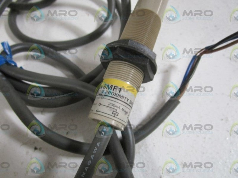 OMRON CAPACITIVE PROXIMITY SWITCH E2K-X8MF1 *USED*