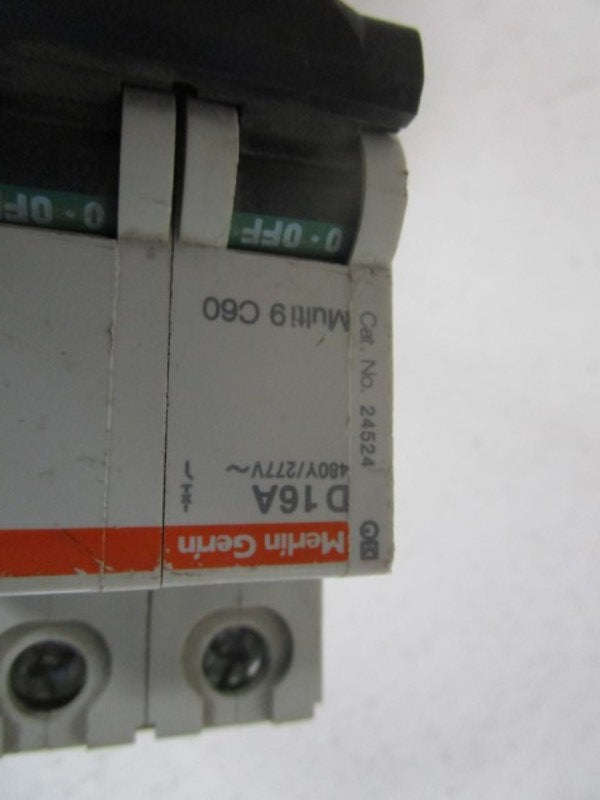 MERLIN GERIN 24524 CIRCUIT BREAKER 16A  UNMP