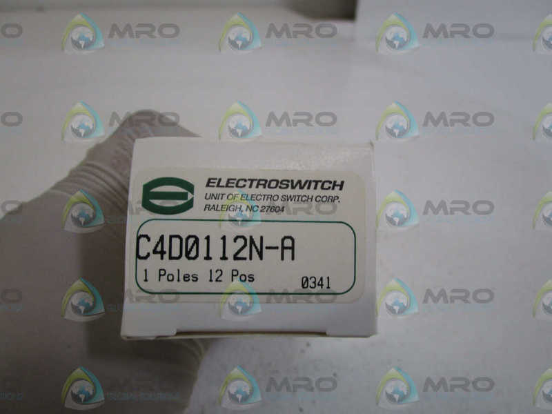 ELECTROSWITCH C4D0112N-A NSMP