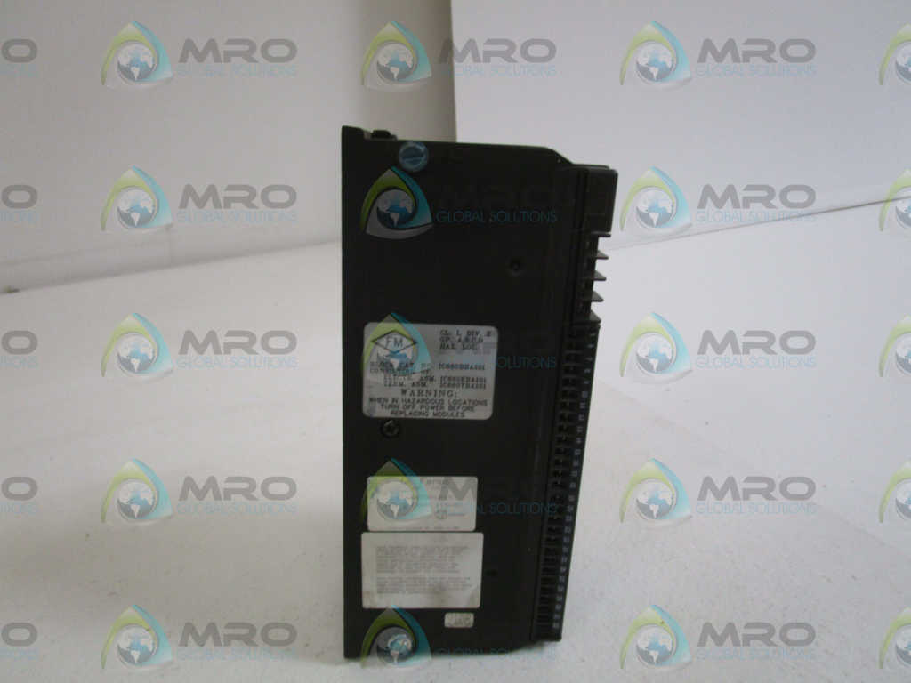 GE FANUC BLOCK MODULE  IC660BBA101 *USED*