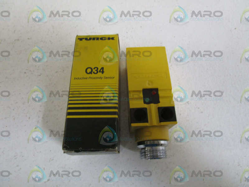 TURCK PROXIMITY SENSOR 3-400MA Bi10F-Q34-ADZ30X2-B1131/S34 *NEW IN BOX*