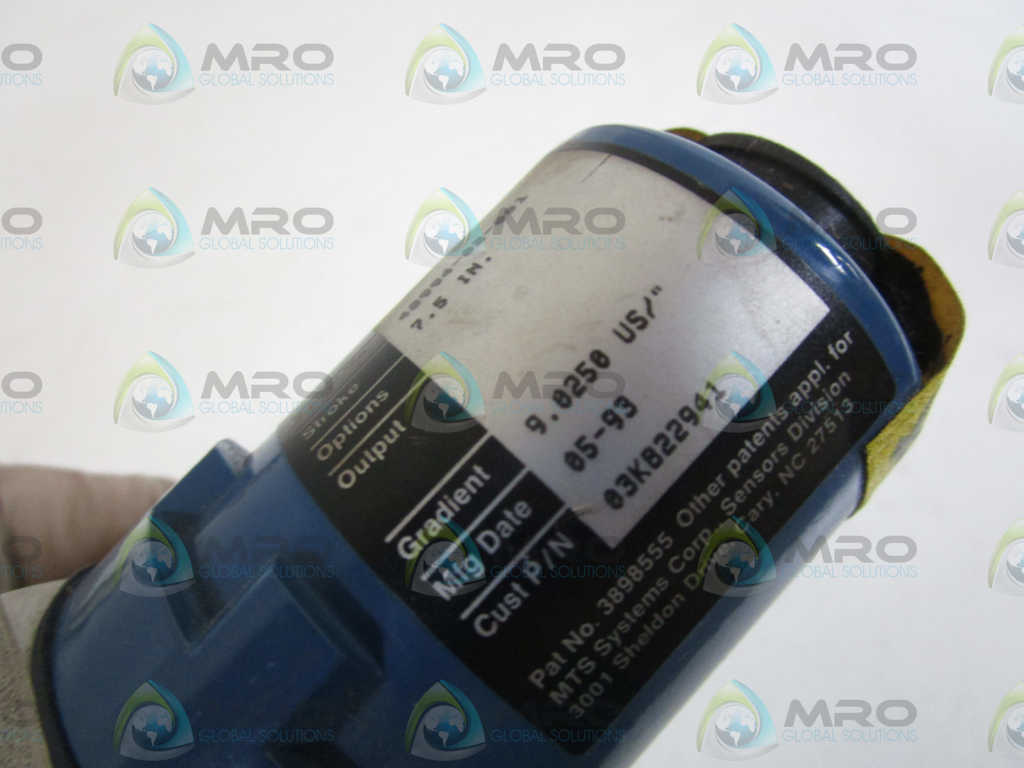 MTS TEMPOSONICS TTSRCU0075 LDT POSITION SENSING SYSTEMS *NEW NO BOX*