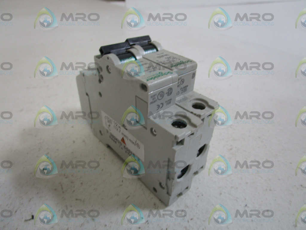 LOT OF 2 SCHNEIDER ELECTRIC CIRCUIT BREAKER 60115 *USED*