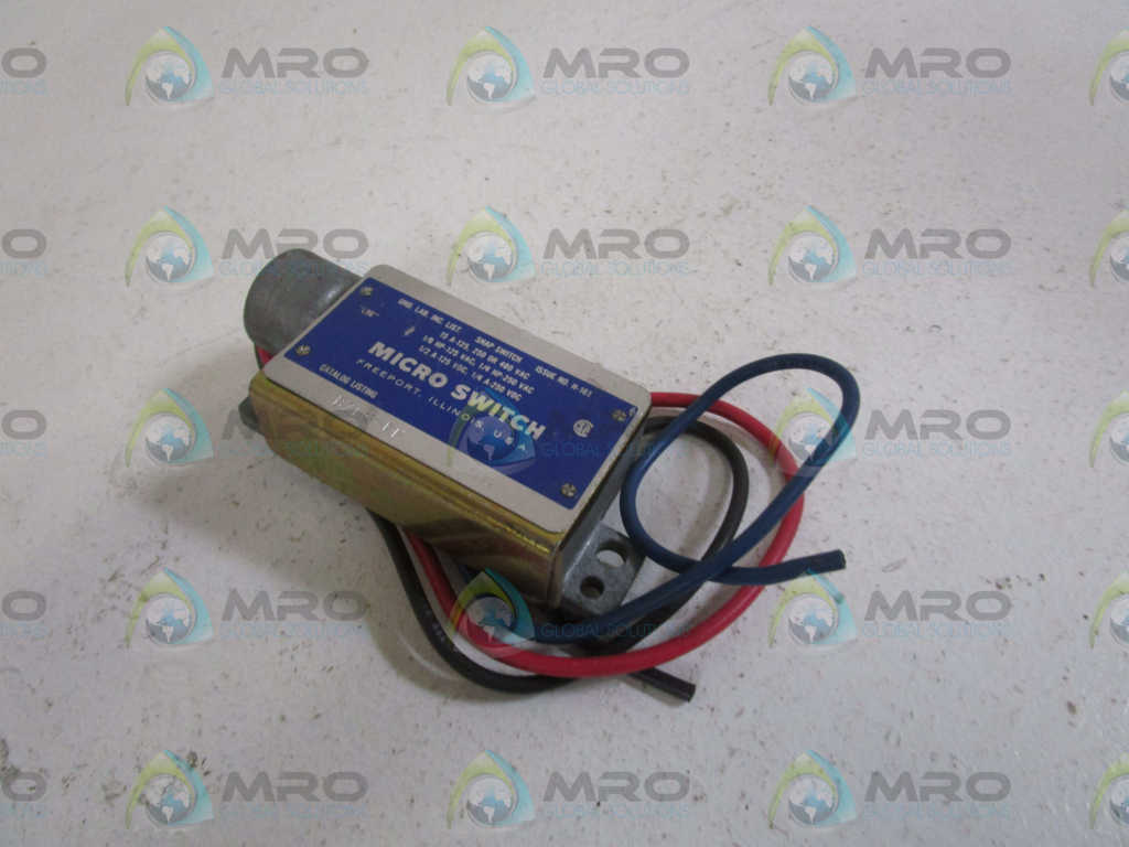 MICROSWITCH BZLN-RH SNAP SWITCH *USED*