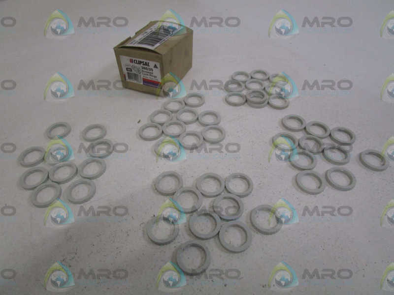 LOT OF 50 CLIPSAL SCREWED LOCK RINGS 260/25 *NEW IN BOX*