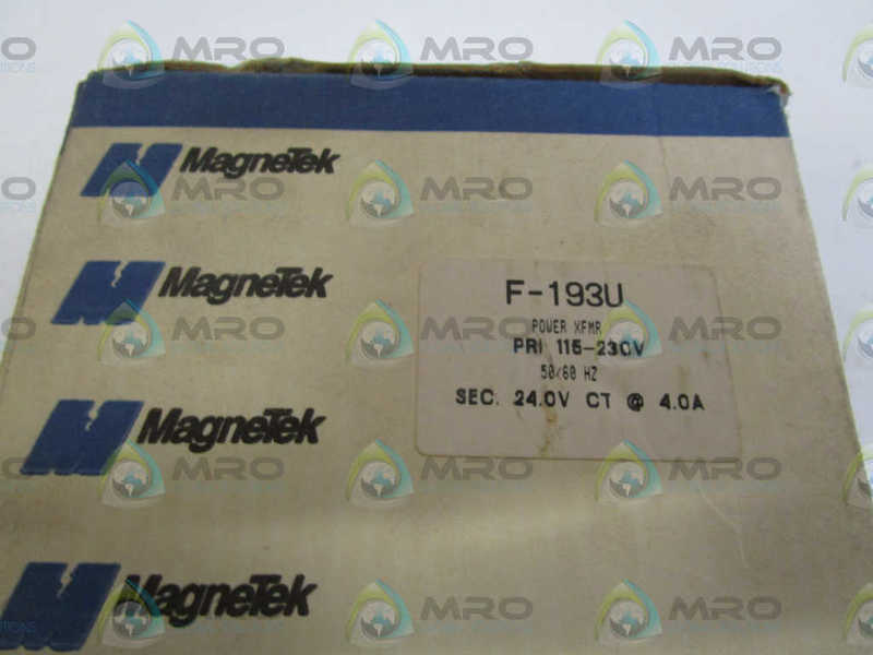 MAGNETEK POWER TRANSFORMER F-193U *NEW IN BOX*