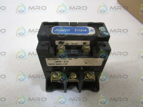 JOSLYN CLARK 600VDC CONTACTOR R001-7140-11  *USED*