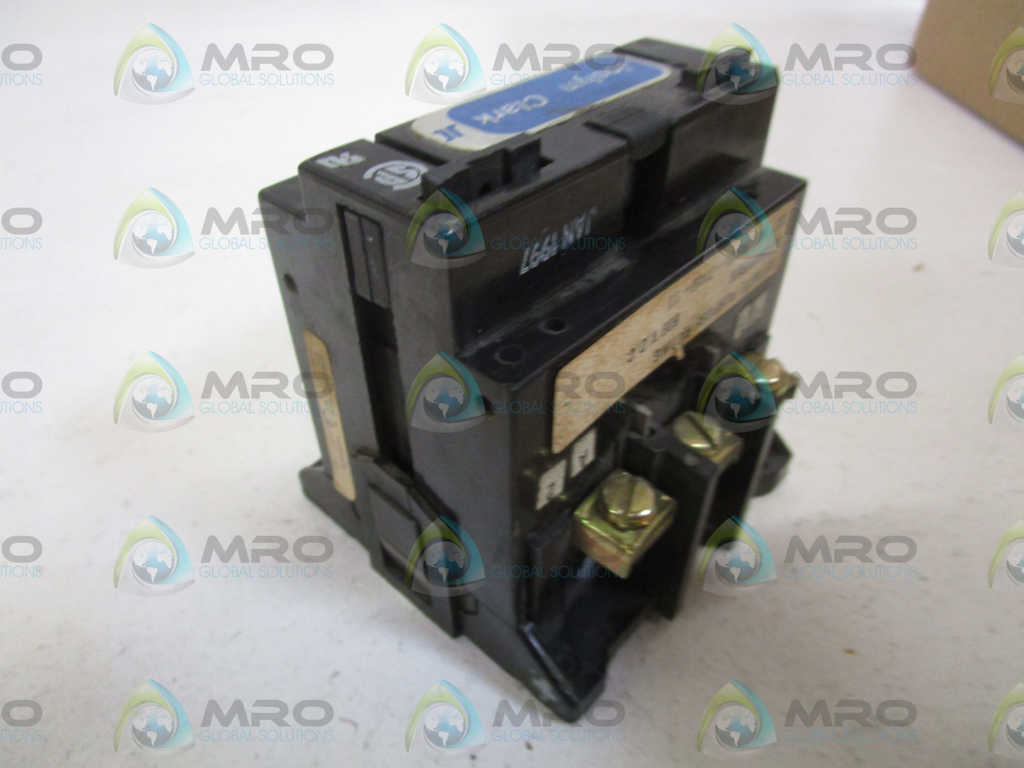 JOSLYN CLARK 600VDC CONTACTOR R001-7140-11  *USED*