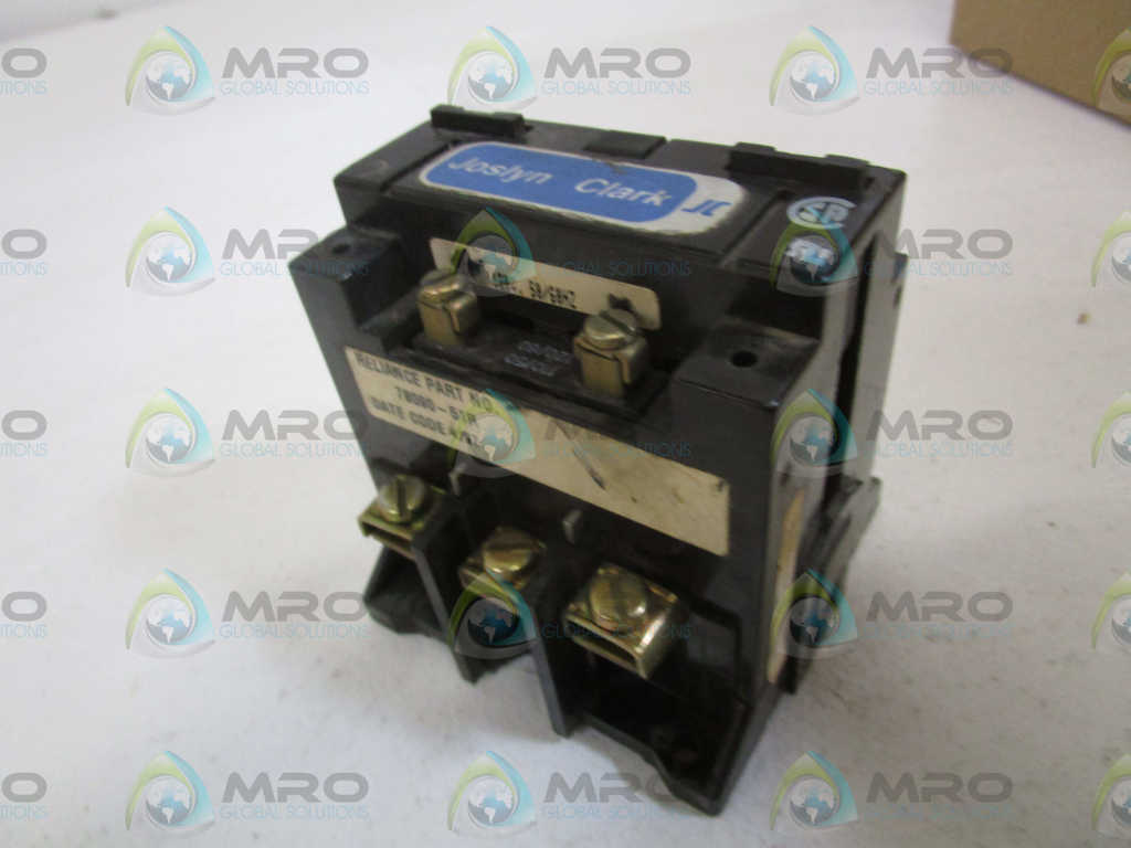JOSLYN CLARK 600VDC CONTACTOR R001-7140-11  *USED*
