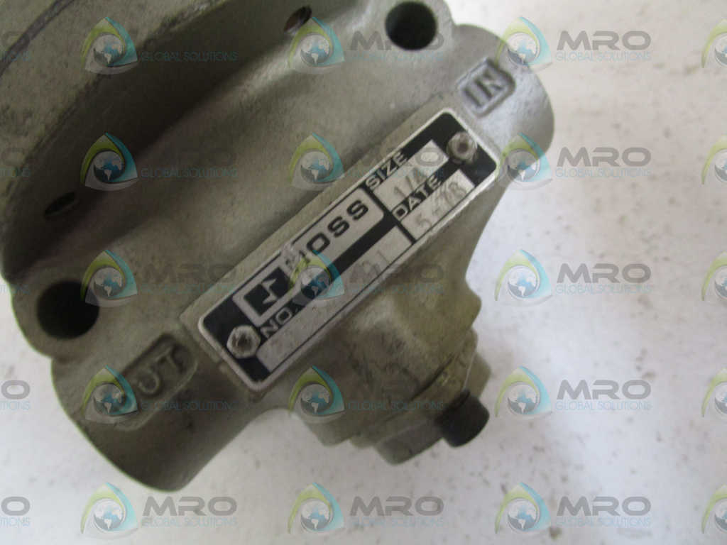 ROSS POPPET VALVE 1/4" 2751A2001 *NEW NO BOX*
