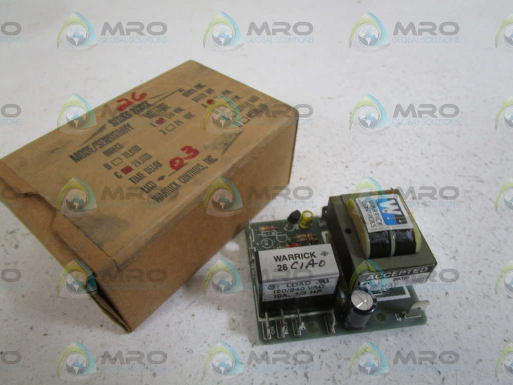 WARRICK LEVEL CONTROL BOARD 26C1A0 *NEW IN BOX*