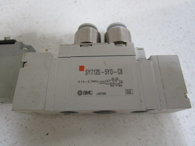SMC VALVE SY7120-5Y0-C8 *USED*