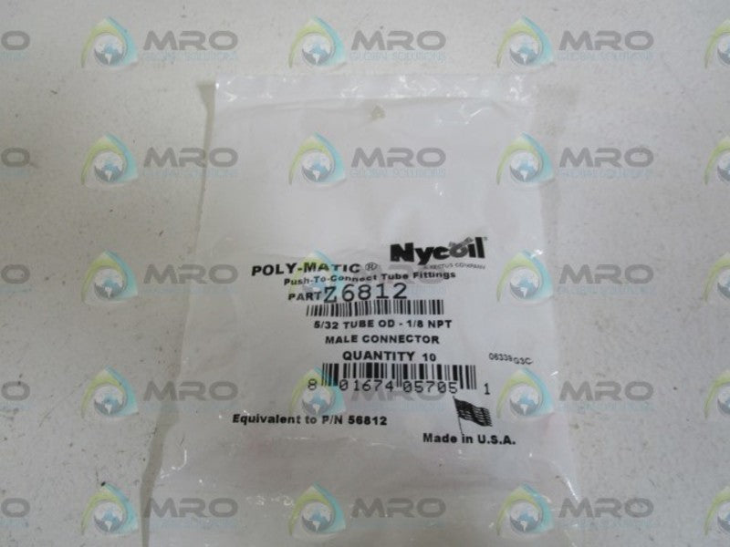 LOT OF 10 NYCOIL Z6812 NSMP