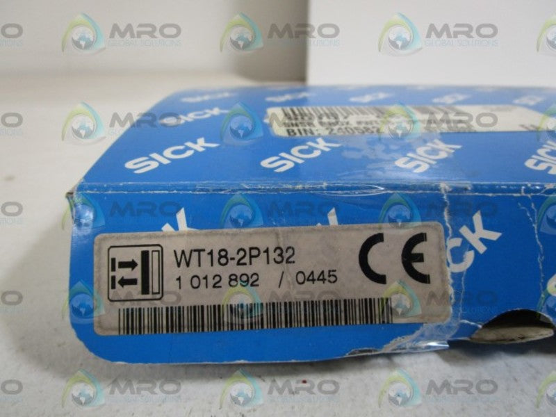 SICK WT18-2P132 10-30VDC NSMP