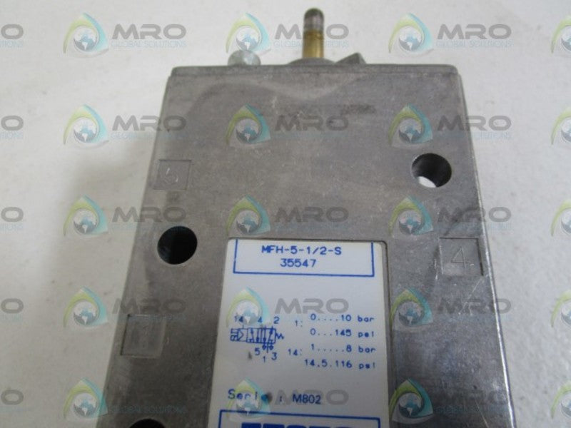 FESTO MFH-5-1/2-S UNMP